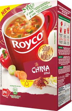 D.20 zakjes soep chinese style royco
