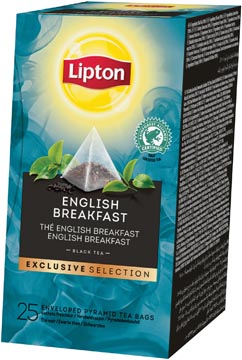D.25 theezakjes english breakfast exclusive lipton