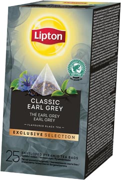 D.25 theezakjes earl grey exclusive lipton