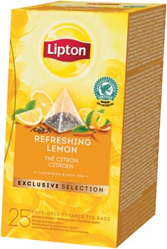 P.25 theezakjes citroen exclusive selection lipton