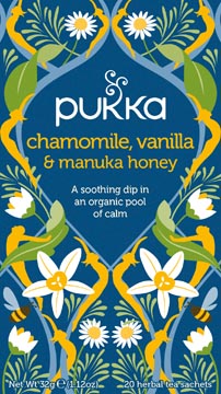P.20 theezakjes bio camomile vanilla pukka