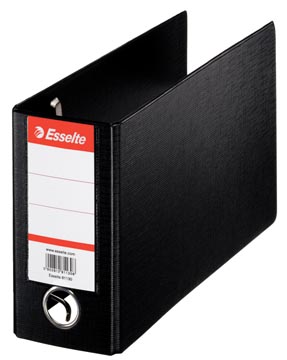 Ordner/hefboom pp giro-bank 8cm ccp zwart esselte