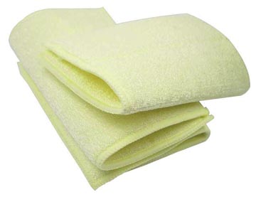 Aqualine microvezel sponsdoek ft 17 x 23 cm, pak van 3 stuks