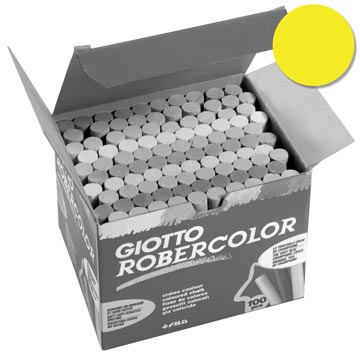 Craie robercol jaune bte 100x