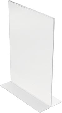 Folderhouder t-voet portrait a4 deflect-o