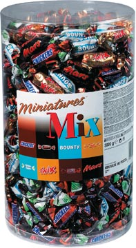 D.3 kg (296 stuks) mixed miniatures celebrations