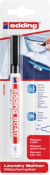 Marqueur tissus e-8040 1 mm noir edding