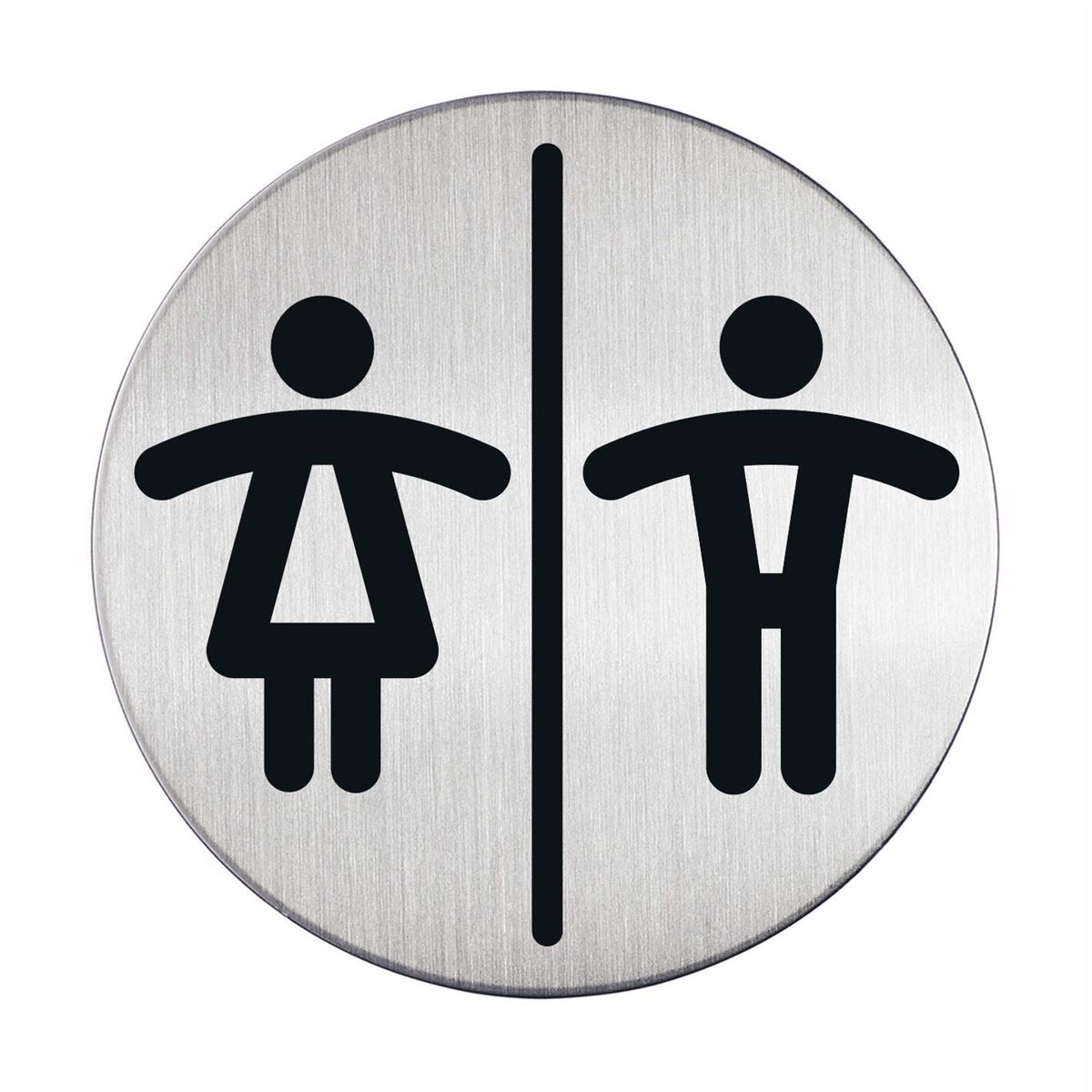 Pictogram dames/heren toiletten durable