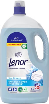 F.4l adoucissant fraicheur brise marine lenor professional