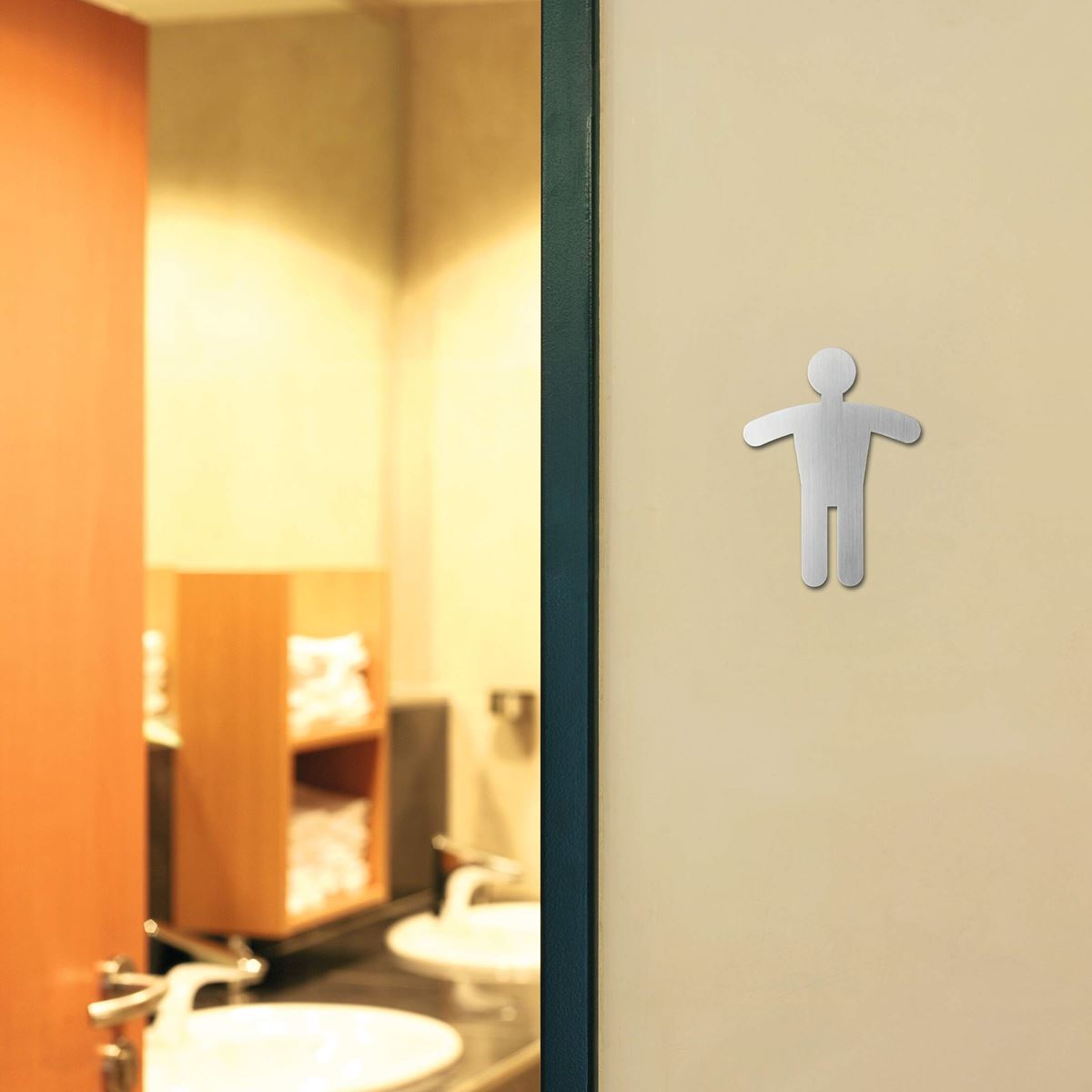 Pictogram wc symbool heren durable