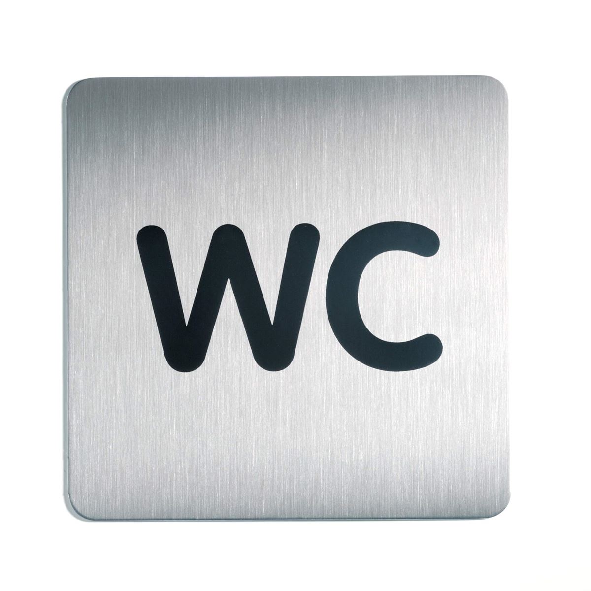 Pictogram wc 150x150 mm durable
