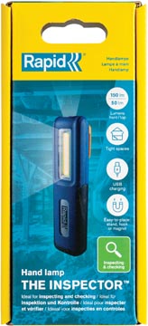 Rapid werklamp The Inspector, 3,6 V, lithium-ion, ingebouwde accu