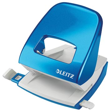 Perforator met aanleglat nexxt wow 30 vel blauw leitz