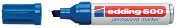 Permanent marker e-500 blauw edding