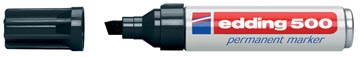 Permanent marker e-500 zwart edding