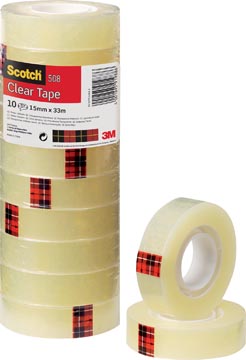 Scotch ruban 508 15mmx33m 10x
