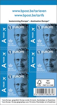 B.50 bpost timbre europe prior