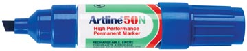 Permanent marker artline 50  blauw