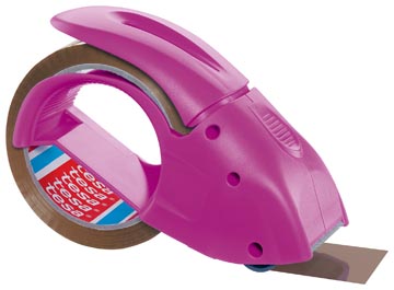 Tapedispenser pack'n go roze 50mm x 66m tesa