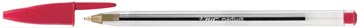 Styo bille bic rouge cristal m