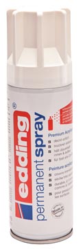 Edding Permanent Spray 5200, 200 ml, verkeerswit mat