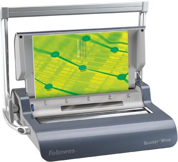 Inbindmachine wire manueel quasar fellowes