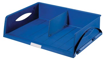 Brievenbakje sorty jumbo a3 blauw leitz