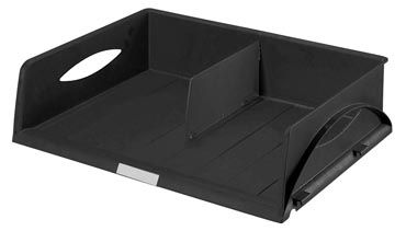 Brievenbakje sorty jumbo a3 zwart leitz