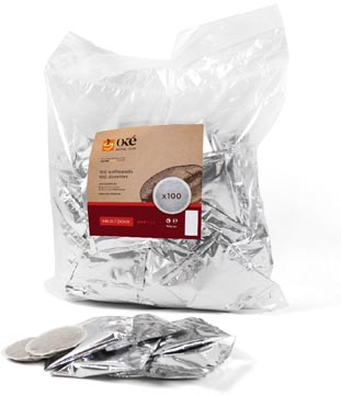 Oké dosettes de café, compatible Senseo, Mild, paquet de 100 pièces