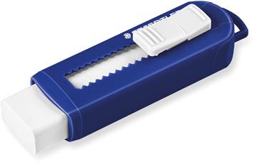 Gomme sans pvc dans un porte-gomme plastique staedtler