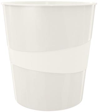 Papiermand wow 15 liter wit leitz