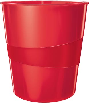 Leitz WOW Papiermand, rood