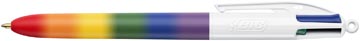 BIC Colours Rainbow Punch 4-kleurenbalpen, medium