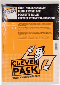 D.10 luchtkussenomslag 180 x 265 mm wit