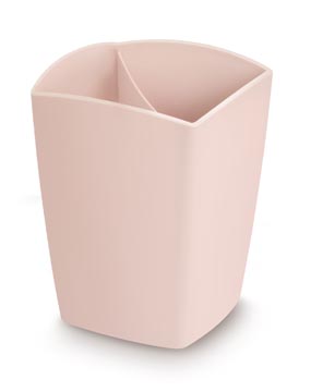 CEP Mineral pennenbakje, 2 vakken, magnetisch, roze