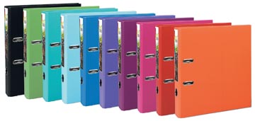 Exacompta Ordner Prem'Touch voor ft A4+, rug van 5 cm, geassorteerde trendkleuren