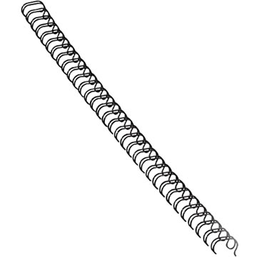 D.100 metalen bindruggen 34-draads 12 mm zwart  fellowes