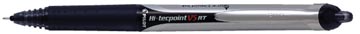 Pilot Roller Hi-Tecpoint V5 RT Retractable,  0,25 mm, noir