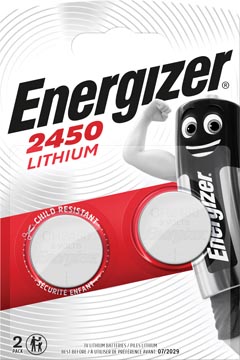 P.2 pile bouton cr2450 energizer