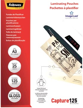 P.25 etuis de plastifier 125 mic a3