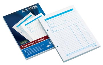 Atlanta by Jalema manifolds note de frais, ft A5, 1 feuille carbone