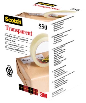 Kleefband tape 550 19mmx66m scotch