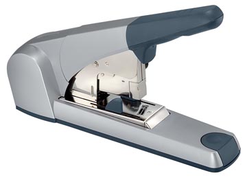 Blokhechter heavy duty 5553 flat clinch zilver leitz 