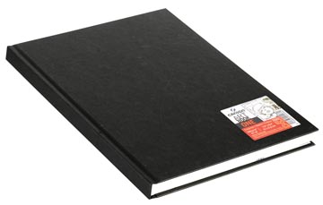 Tekenalbum one 14 x 21,6 cm 100gr zwarte kaft canson