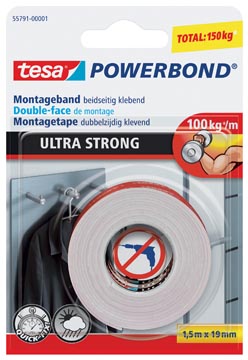 Tesa rub adh montage ultra strong 19mm x 1,5m