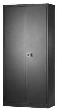 Armoire 2-portes gris 195cm