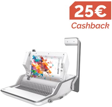 Fellowes Lyra perforelieur 3-en-1: relier, agrafer et perforer avec 1 machine