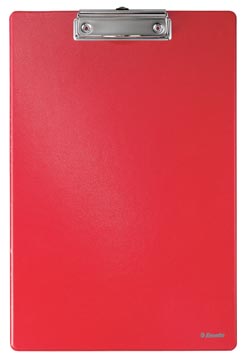 Klemplaat pvc a4 rood esselte