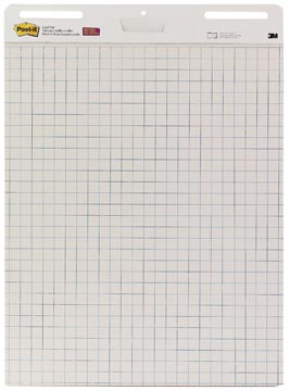 P.2 meeting charts  30 vel  63,5 x 77,5 cm geruit post-it