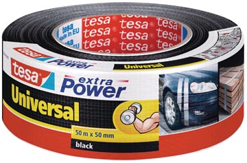 Ducttape extra power universal 50mx50mm zwart tesa